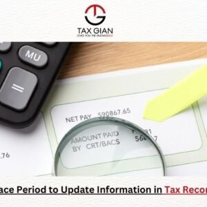 Grace Period to Update Information in Tax Records