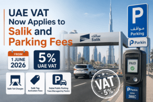 UAE VAT Now Applies to Salik and Parking Fees