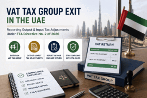 VAT Tax Group Exit in the UAE