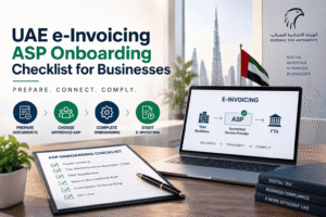 UAE e-Invoicing ASP Onboarding Checklist