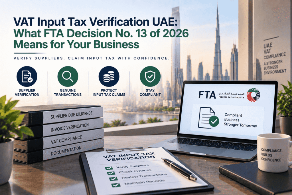 VAT Input Tax Verification UAE