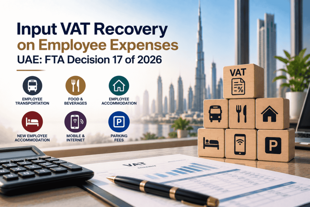 Input VAT Recovery on Employee Expenses UAE